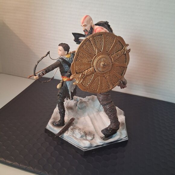 God of War Kratos Atreus Action Figure Collectible Model 1/10 Scale 6" - Picture 3 of 10